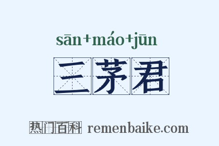 三茅君是什么意思的图片